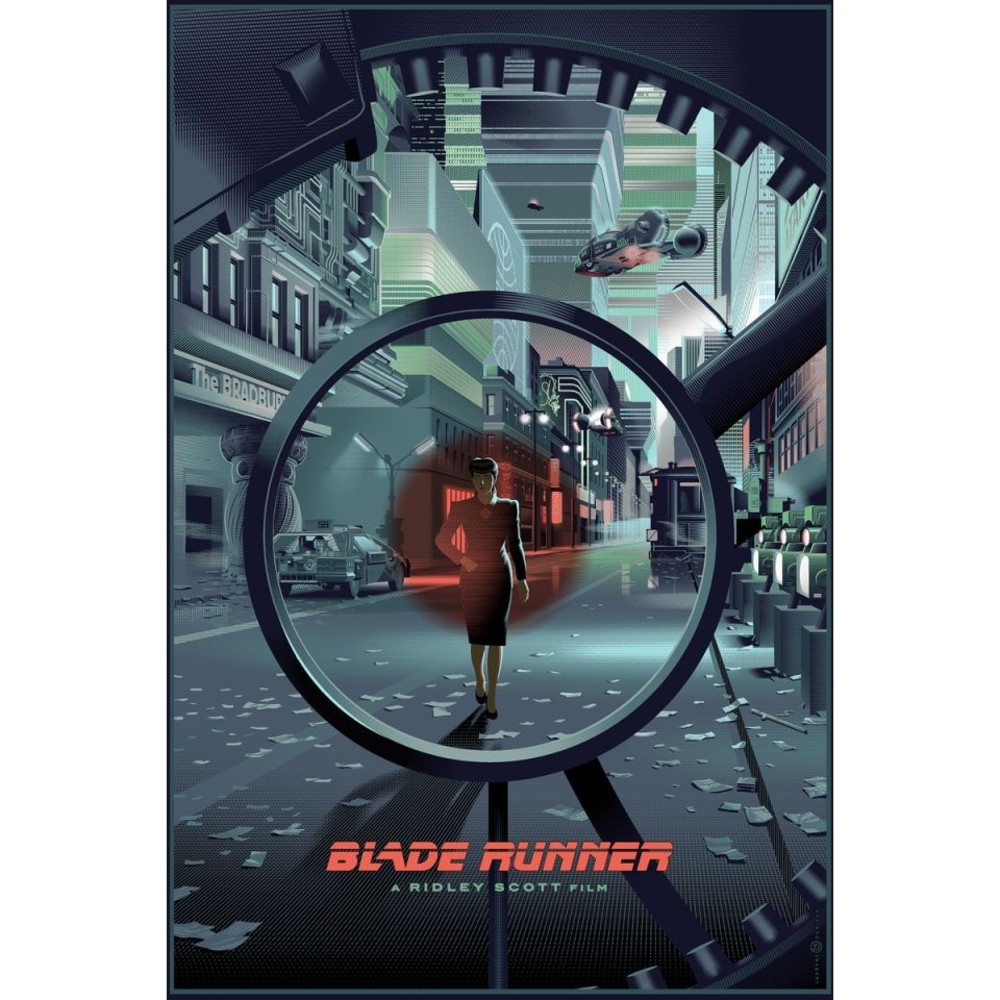 Blade Runner (No Expectation Boulevard) by LAURENT DURIEUX -#/100 RARE ALUMINUM
